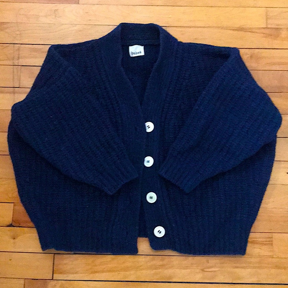 Babaà cardigan no 19 in navy